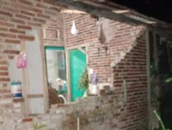 Getaran Gempa Bantul Hingga Banjarnegara, Tembok Rumah Warga Bolong