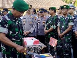 Hari Bhayangkara Ke 77, Perwira Kodim Rembang Geruduk Polres Rembang