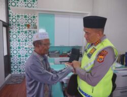 Sambangi Imam Besar Baiturrahman, Dirlantas Polda Aceh Pererat Silaturahmi