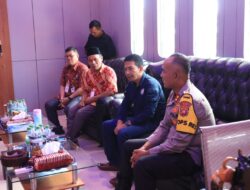 KPU Melawi melakukan kunjungan dan silaturahmi langsung Ke Polres Melawi