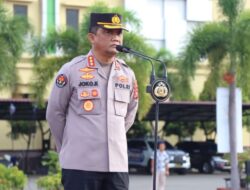 Kabid Humas Polda Aceh Pimpin Apel Pagi di Mapolda Aceh