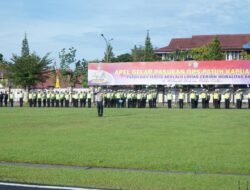 Kapolda Kalbar Pimpin Apel Gelar Pasukan Operasi Patuh Kapuas 2023 Polda Kalbar