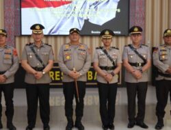 Kapolres Humbahas Pimpin Langsung Sertijab PJU Polres Humbahas