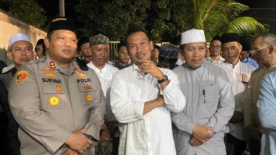 Kapolres Rembang Takziah ke Kediaman Alm KH. Achmad Su’ad Bersama Gus Baha