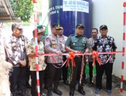 Kapolresta Pati Hadiri Peresmian Program TNI Manunggal Air dan Percepatan Penanganan Stunting