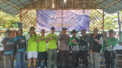 Kasat Binmas Hadiri Kegiatan Open Fishing Competition Di Palm Beach Singkawang