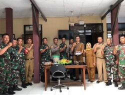 Silaturahmi Kamtibmas, Polsek Panawangan Terima Kunjungan Koramil dan Sekcam Panumbangan