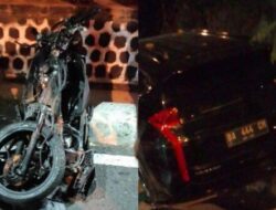 Adu Banteng antara Pajero dan Motor Beat Menewaskan 1 Orang di Semarang