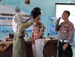 Kesadaran Pengendara Gunakan Helm SNI Masih Rendah, Polres Batang Gencarkan Program Edukasi