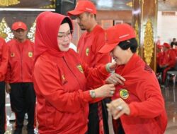 Porprov Jateng, 186 Atlet dan Ofisial Diberangkatkan Bupati Sukoharjo
