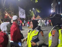 Personil Polres Sukoharjo Siaga, Amankan Kepulangan Jamaah Haji Kloter 67 SOC