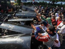 Mencekam! Latihan Pengamanan Pemilu di Semarang Sampai Libatkan Helikopter