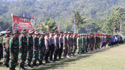 Kodim 0704/Banjarnegara Gelar Upacara Pembukaan TMMD Sengkuyang Tahap II