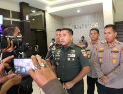 Komandan Korem 161/Wira Sakti Tekankan Sinergi TNI-Polri Batang dalam Jaga Keamanan Jelang Pemilu 2024