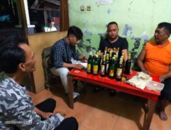 Satresnarkoba Polres Rembang Amankan 43 botol Miras di Sejumlah Warung dan Warkop