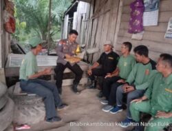 Beri Pelatihan Katpuan, Bhabinkamtibmas Polres Lamandau Maksimalkan Peran Satkamling