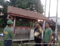 Maksimalkan Peran Satkamling, Bhabinkamtibmas Polres Lamandau Beri Pelatihan Katpuan