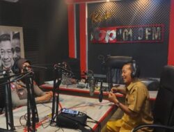 Melalui Siaran Radio, Polantas Polres Sukoharjo Sosialisasikan Operasi Patuh Candi 2023