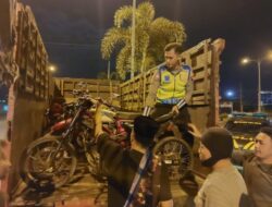Membandel Balapan Liar, 52 Unit Sepeda Motor Diciduk Polisi Pati