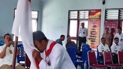 Narapidana Terorisme Lapas Kelas IIB Pati Mengucap Ikrar Setia NKRI