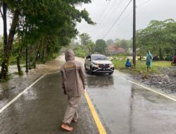 Normalisasi Arus Lalin Pasca Banjir di Wilkum Cijulang