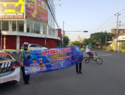 Ops Patuh Candi 2023, Satlantas Polres Rembang Sosialisasikan Tertib Lalu Lintas