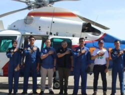 Gunakan Helikopter, Polda Aceh Pantau Karhutla di Aceh Tengah