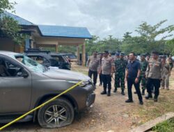 Patroli Terpadu Kapolda Kalteng Bersama Danrem Usai Unras Anarkis di PT BJAP Seruyan