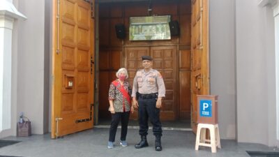 Sambang Kamtibmas, Polisi Menyapa Jamaat Gereja Umat Kristiani di Bandung