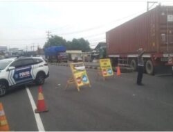 Perbaikan Jalan Urip Sumoharjo, Satlantas Polres Batang Terapkan Sistem Buka-Tutup