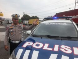 Perbaikan Jalan di Jalan Urip Sumoharjo Batang, Polisi Lakukan Sistem Buka-Tutup