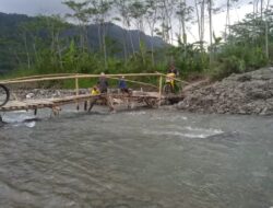 Perbaikan Jembatan Kali Kacangan Pemkab Banjarnegara Kucurkan Rp 2 Miliar