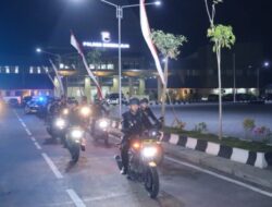Gelar Patroli Skala Besar, Petugas Gabungan di Sukoharjo Amankan Malam 1 Suro