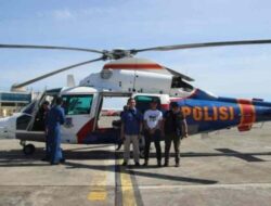 Polda Aceh Pakai Helikopter Pantau Karhutla di Aceh Tengah