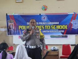 Police Goes to School, Polres Lamandau Edukasi Keselamatan Berlalu Lintas pada Pelajar