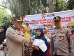 Polres Batang dan Komunitas Offroad Gelar Baksos Dan Santunan Yatim Piatu