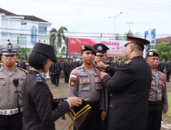 Polres Kapuas Hulu Gelar Apel Launching Polisi RW dan Polisi Dusun