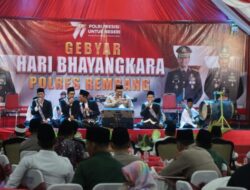 Polres Rembang Laksanakan Acara Gebyar HUT Bhayangkara 77