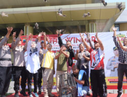 Antusias Peserta Meriahkan Kejuaraan Kicau Burung Kapolres Cup Polres Sukoharjo