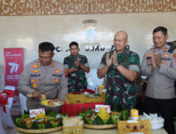 Polres Sukoharjo Mendapat Kejutan dari TNI di Hari Bhayangkara 77