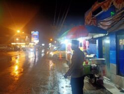 Polres Tasikmalaya Kabupaten, Polsek Cibalong Laksanakan Patroli Blue Light