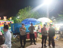 Polsek Gabus Siap Amankan Pertunjukan Dangdut di Desa Mojolawaran dalam Perayaan HUT RI Ke-78