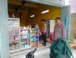 Polsek Kebonagung Demak Melakukan Patroli Dialogis di Minimarket dan SPBU