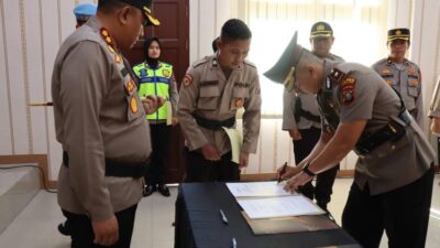 Kompol Briston Agus Muntecarlo Napitupulu Resmi Jadi Wakapolres Humbahas