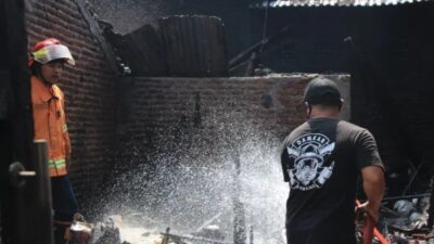 Kebakaran Rumah di Sumberjo Rembang, Barang Berharga Ikut Ludes