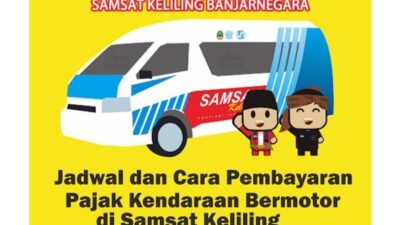 Jadwal dan Lokasi Samsat Keliling Kabupaten Banjarnegara Hari Ini, Rabu 26 Juli 2023