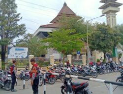 Sat Samapta Polres Rembang Amankan Ibadah Sholat Jum’at