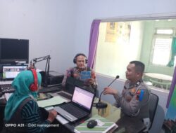 Polres Rembang Manfaatkan Siaran Radio untuk Sosialisasi Ops Patuh Candi 2023 oleh Satlantas