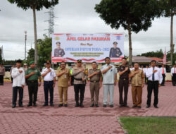 Sekda Menghadiri Operasi Patuh Toba 2023 di Polres Humbang Hasundutan