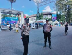 Sinergitas TNI POLRI amankan Kegiatan di Wilayah Polsek Bandung Wetan